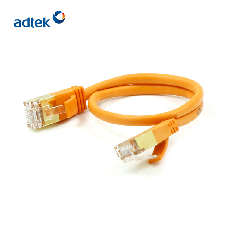 CAT6A Shielded SFTP Network Patch Cord 26AWG PVC